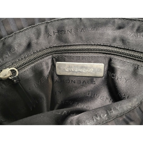 Auth GIVENCHY 2Way Handbag Shoulder Bag Brown Nylon/Leather - Picture 7 of 9